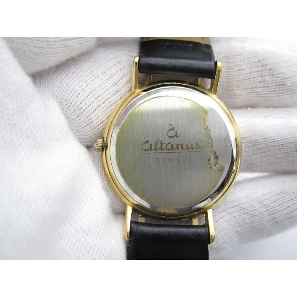 Women Altanus Geneva Swiss Made Quartz WR Analog Dial Causal Round Watch (E746)